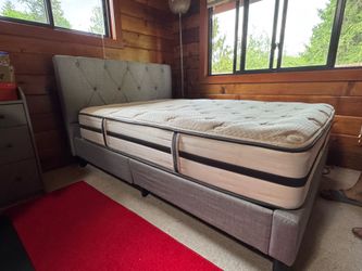 Queen bed frame