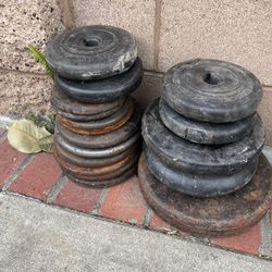 Weights One Inch Hole 170 Lbs 