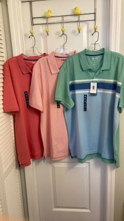 Izod Bundle NWT Mens XL Polo Shirts 3/$40