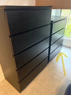 Ikea Malm Dresser Espresso