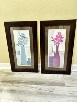 Wooden Picture Frame - Pair