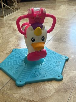 Fisher-Price Unicorn Bounce & Spin Ride-On