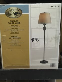 RHODES FLOOR LAMP IN BRONZE