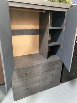 Hercules grey wardrobe