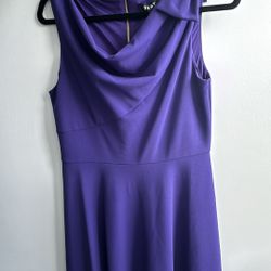 DKNY Purple Cocktail Dress 