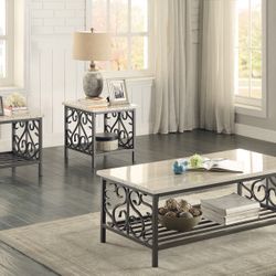 Occasional coffee table set