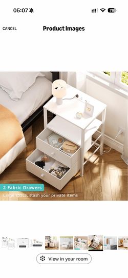 Set of 2 nightstands