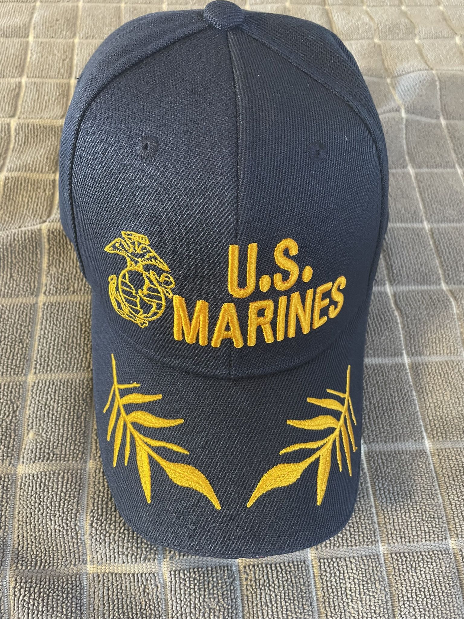 Brand New US Marines Blue Baseball Cap 