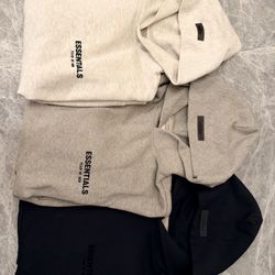 E$$ENTIALS HOODIES $55