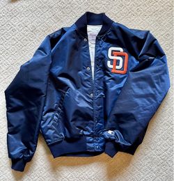 RARE 90s San Diego Padres Starter Satin Jacket | Collector Grade