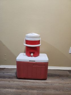 Nice coolers in good condition, $15 for both
