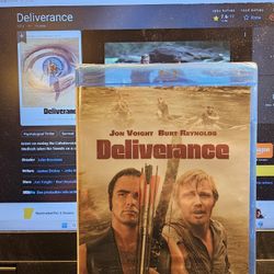 Deliverance (Bluray) Burt Reynolds, Ned Beatty, Jon Voight Factory Sealed