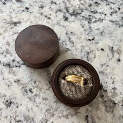 Tungsten With Cuz Diamonds Ring