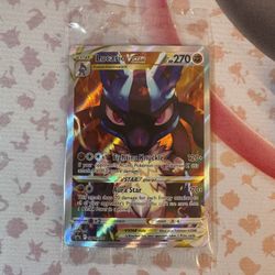 Pokemon Crown Zenith Lucario Vstar Promo 