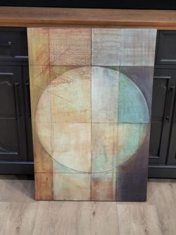 Canvas wall hanging