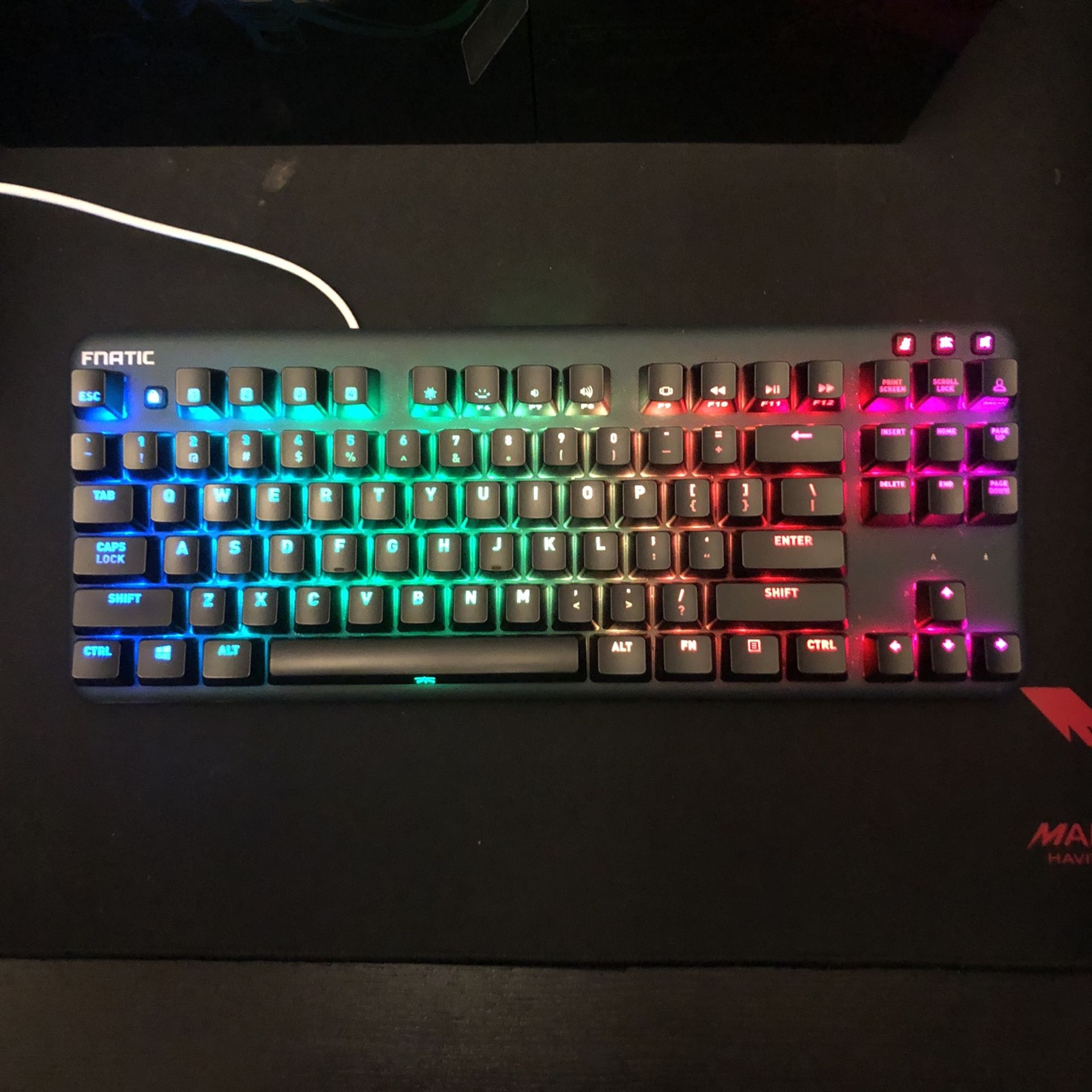 Fnatic miniSTREAK Full RGB Gaming Keyboard 