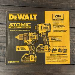 DeWalt Atomic Compact Series Combo