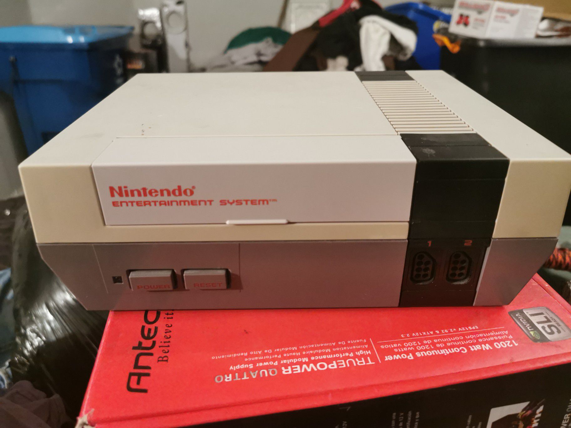 Nintendo game system with 2 games