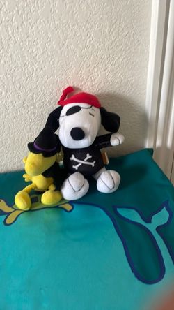 Toy stuffy snoopy and Woodstock $8