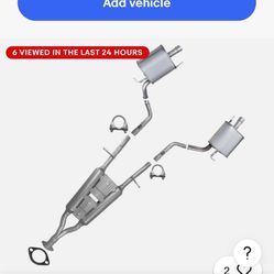 Infiniti G37 Exhaust (STOCK)