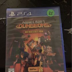 PS4 Minecraft Dungeons Hero Edition 