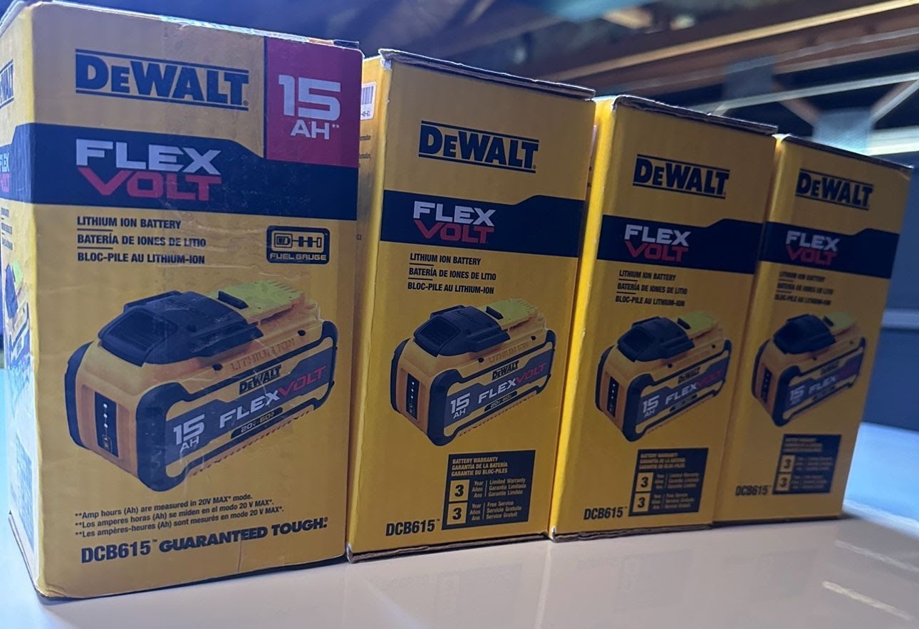 Dewalt   FLEXVOLT 60V 15.0Ah Battery DCB615.