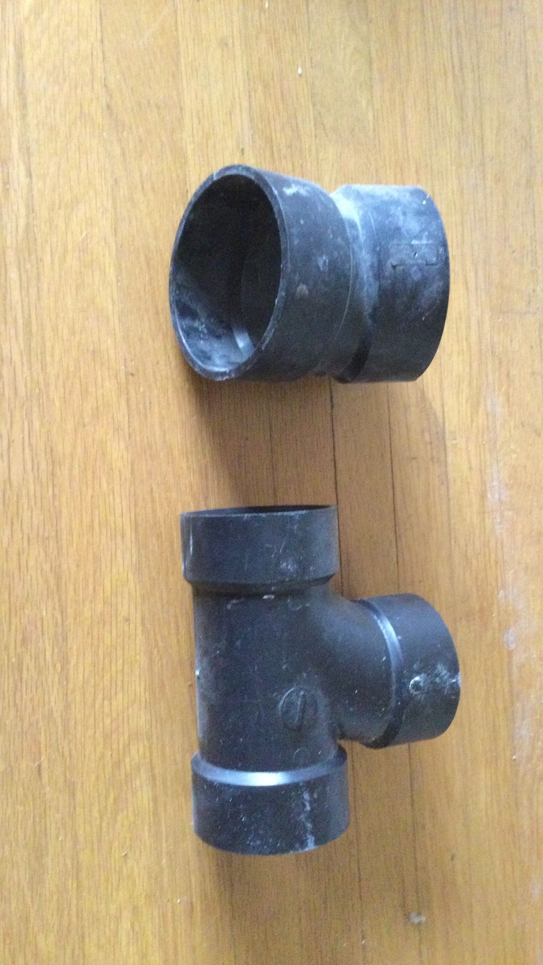 “New” (unused) ABS Pipe Joints…$5 for BOTH!