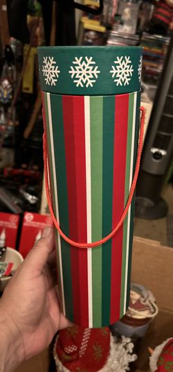 CHRISTMAS WINE TUBE 
