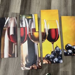 Four Piece Picture Set