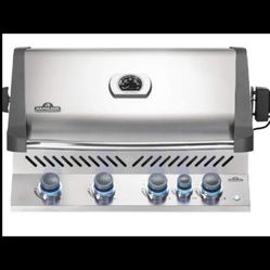 Napoleon Built-in Prestige 500 BBQ Grill, Stainless Steel
