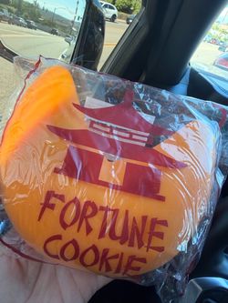 Squishy fortune cookie