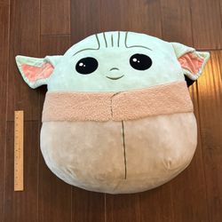 Rare Jumbo 20-22 inch Baby Yoda / Grogu / The Child Squishmallow - Star Wars, Mandalorian
