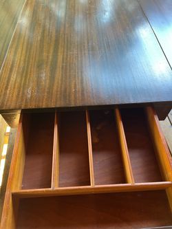 Mahogany Drop Leaf Table