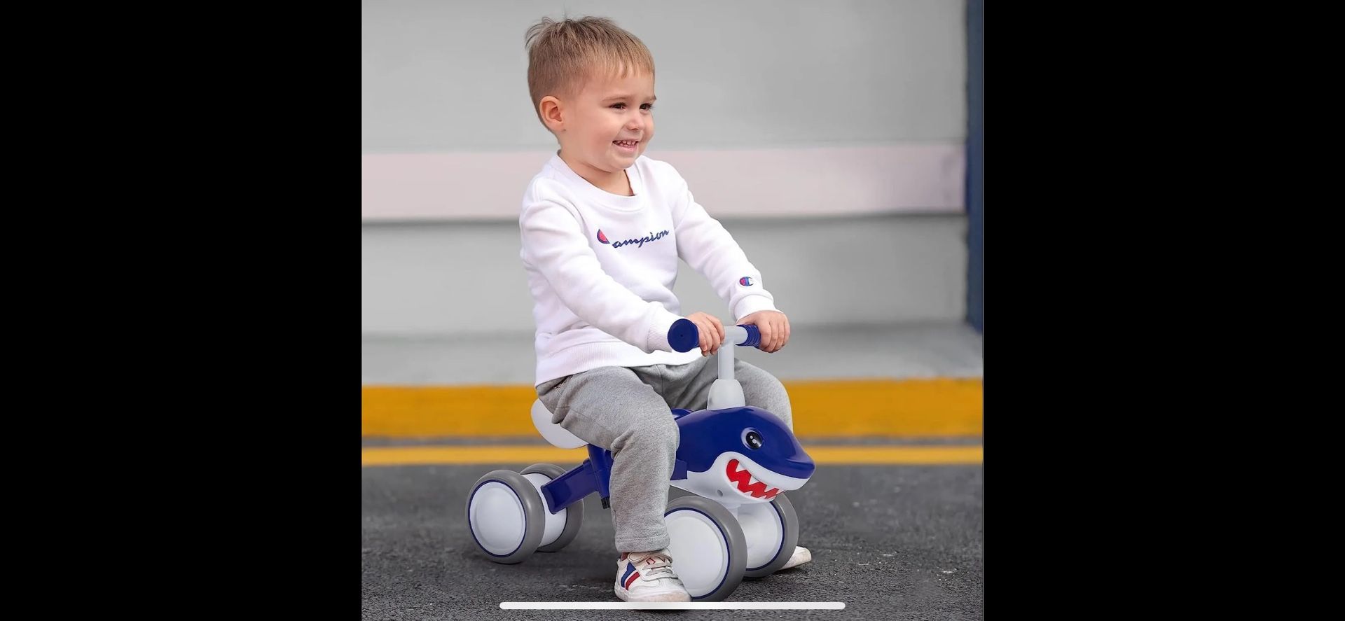 Baby Balance Bike Baby Toy for Boys & Girls, Shark Bike For Toddlers