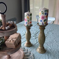 Candle Holders (set 2 ) $14.00