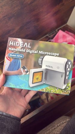 Kids toy digital microscope