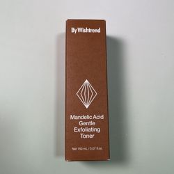 By Wishtrend Mandelic Acid Gentle Exfoliating Toner – Brand New (150ml) 🌿✨