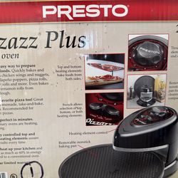 Presto Pizzaz rotating pizza cooker