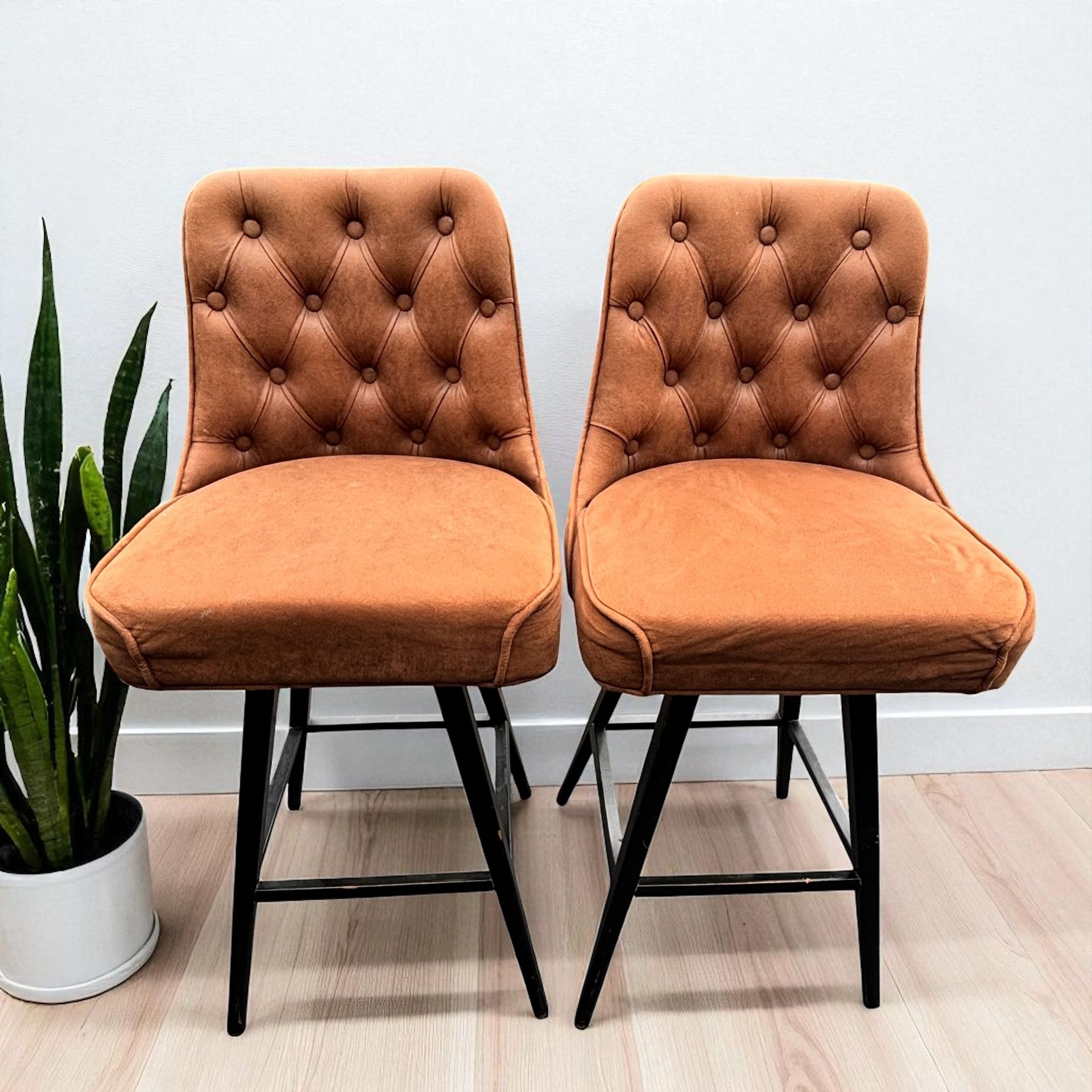 Plush Bar Stools 