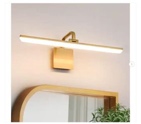 Nimbus 23.6 in. W 1-Light Brushed Brass Gold LED Vanity Light Bar Wall Sconce Selectable 3CCT Wall Light - New