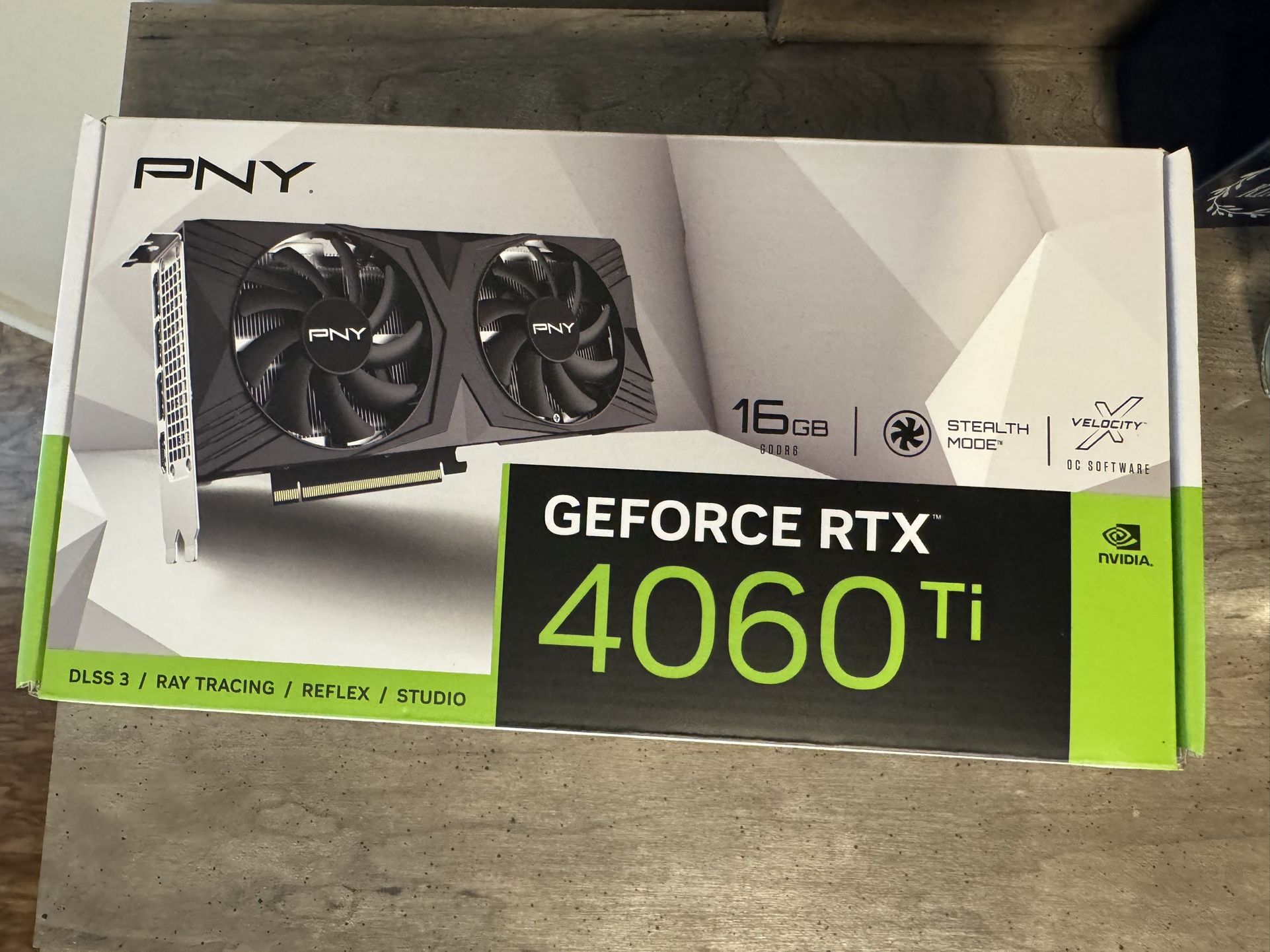 PNY Geforce Nvidia RTX 4060TI 16GB VRAM