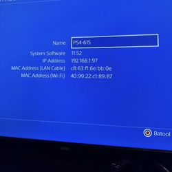 Sony PS4 Slim Console – System Software 11.52