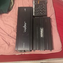 Door Amp, Bass Amp And Crossover 