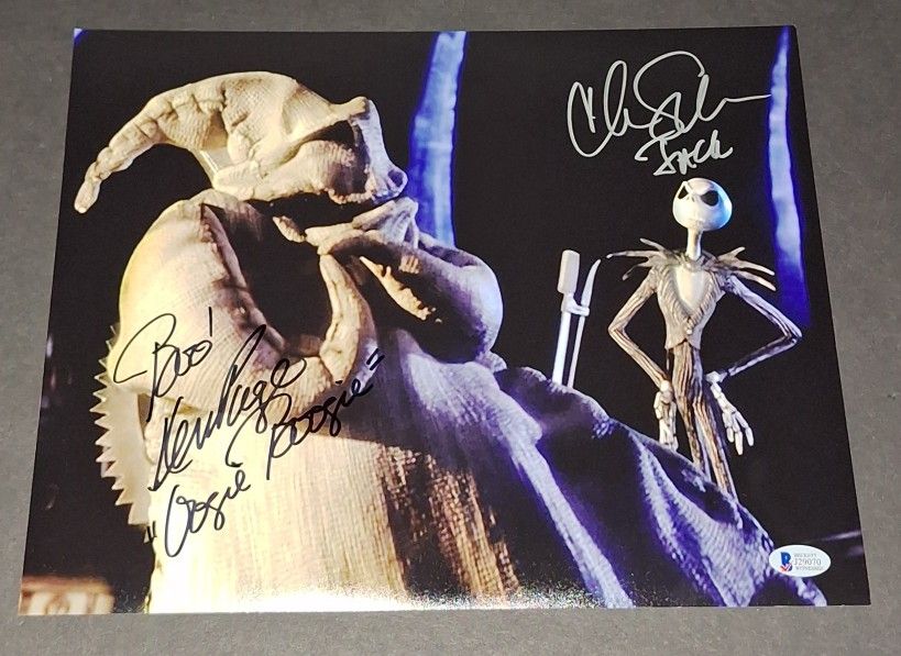 🔥 Chris Sarandon and Ken Page autographed 11x14 Beckett COA 🔥