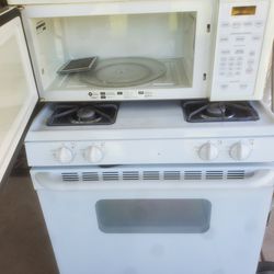 GE MICROWAVE and GE Range/Oven