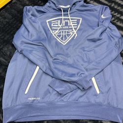 Nike Elite Men’s Large Hoodie, runs a little small.  In great shape!  