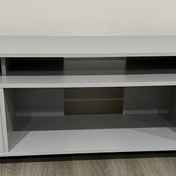 Grey Wood Tv Stand 