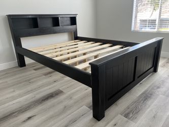 Queen Bed Frame Solid Wood