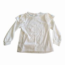 Vintage Oshkosh Ice Cream Candy shirt Puffy Ruffle Cap Sleeve Baby Girl SZ 18M