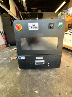 The Cube DTG pre treatment machine